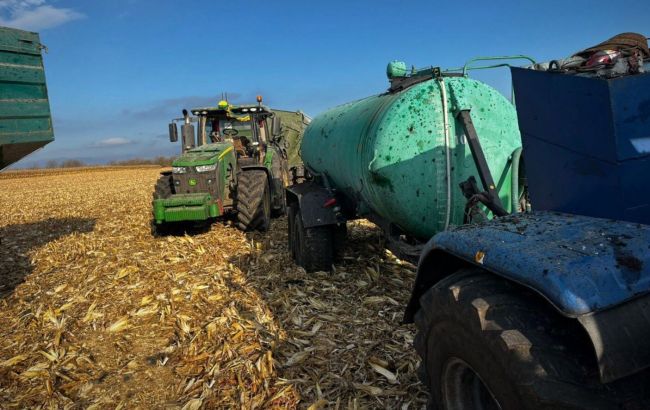 Російський дрон вибухнув під час робіт у полі на Чернігівщині: є жертви (фото)