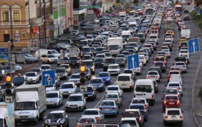 Затори у Києві досягли 7 балів