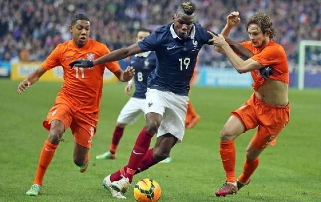 Франция обыграла голландцев, а Португалия разгромила Фареры