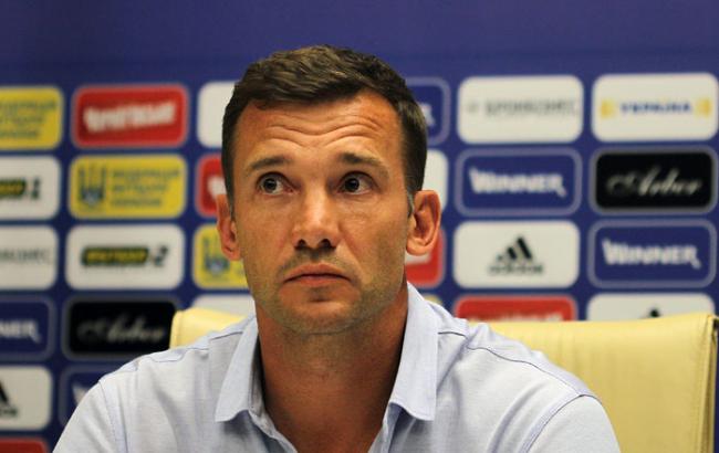 Шевченко оголосив склад збірної України на матчі з Фінляндією і Сербією