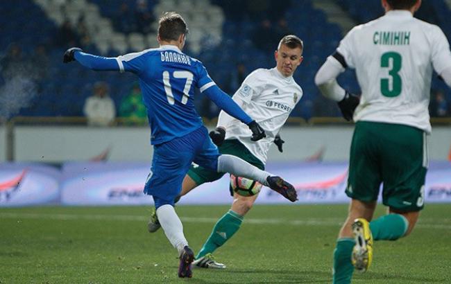 "Днепр" обыграл "Ворсклу" и вышел в полуфинал Кубка Украины