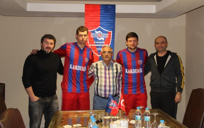 "Карабюкспор" официально представил Селезнева и Рыбку