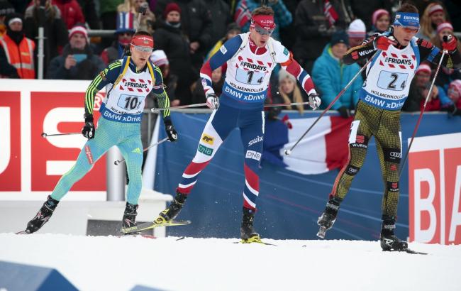 Збірна України стала четвертою в естафеті на Кубку світу з біатлону