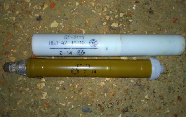 СБУ обнаружила в зоне АТО боеприпасы российского производства