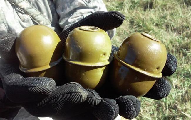В Донецькій обл. виявлено схованку з боєприпасами