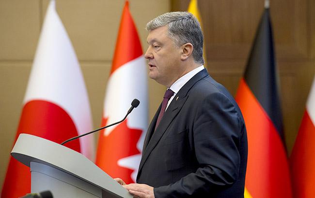 Порошенко предлагает законодательно ограничить вмешательство России в выборы