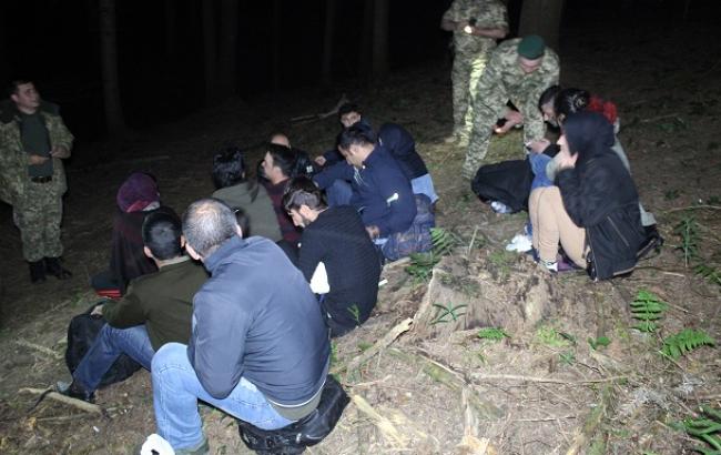 Группа нелегалов пыталась попасть в Европу через Львовскую область