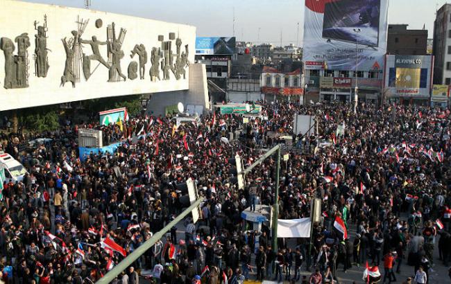 Тисячі активістів вийшли на антитурецьку демонстрацію в Багдаді
