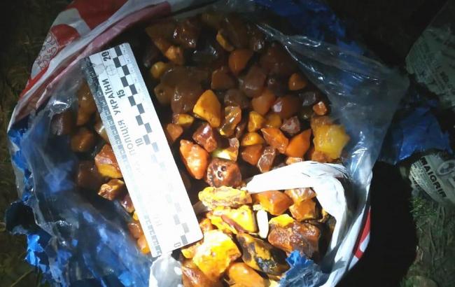 В Ровенской области мужчину уличили в перевозке янтаря и наркотиков