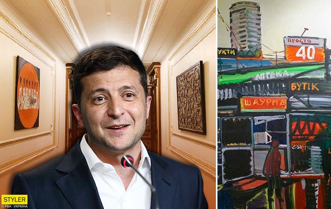 В офисе Зеленского "открылся" киоск с шаурмой и "поселились" пингвины