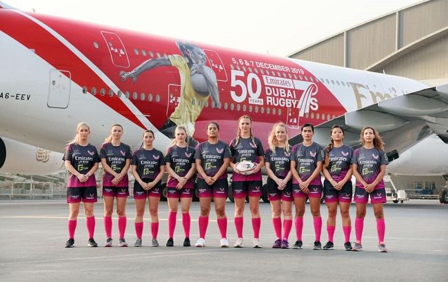 Украинская регбистка Наталья Мазур стала лицом авиакомпании