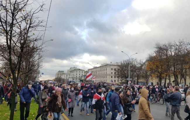 В Минске начались задержания протестующих