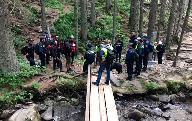 У Карпатах розшукали дитину, яка заблукала під час підйому