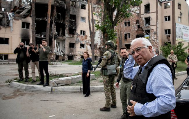 Премьер Португалии об Ирпене: уровни разрушения и насилия абсолютно сокрушительны