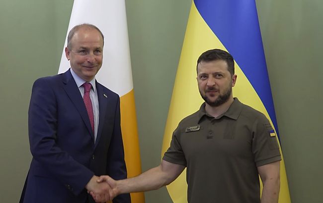 Зеленский провел встречу с премьер-министром Ирландии