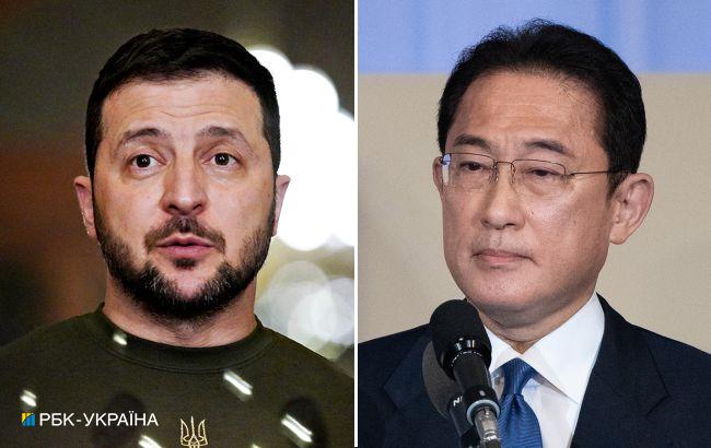 Прем'єр Японії прибув до Києва для зустрічі з Зеленським