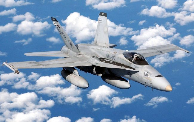 В Іспанії на авіабазі розбився винищувач F-18