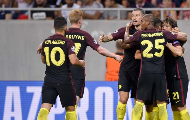 "Ман Сити" устроил разгром в Румынии, а "Боруссия" справилась с "Янг Бойз"