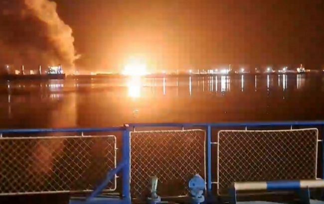 Удар "Шахедов" по переправе на Дунае сняли с румынского берега