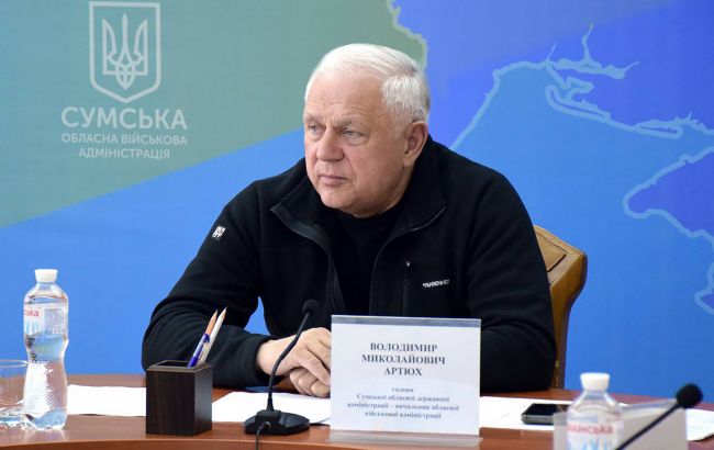 Зеленський звільнив голову Сумської ОВА Артюха після атаки РФ
