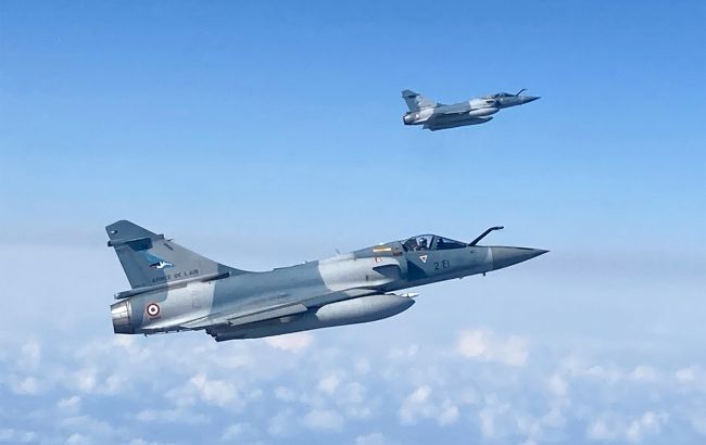 Французские Mirage 2000 впервые приняли участие в отражении атаки РФ на Украину