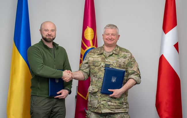 Україна і Данія підписали меморандум про співпрацю у сфері оборонних закупівель