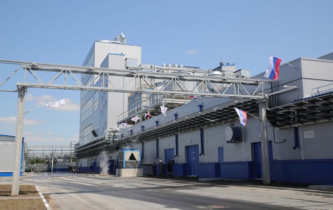 В Ростовській області Росії палає поліефірний завод, перед цим чули вибух