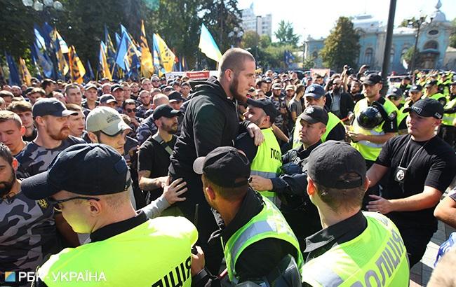 Столкновения под Радой: никто не пострадал