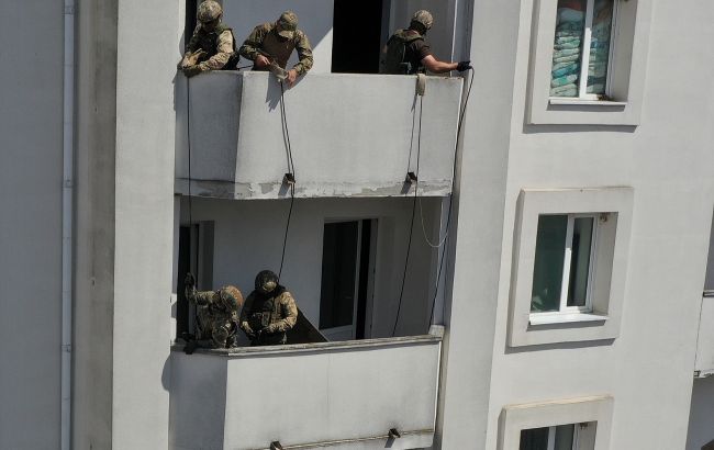 СБУ провела антитеррористические учения в Умани перед приездом хасидов