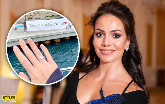 Пора признаться миру: известная телеведущая обручилась с юристом (фото)