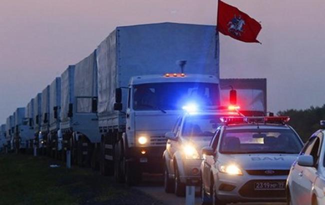 Дванадцятий "гумконвой" РФ перетнув кордон України