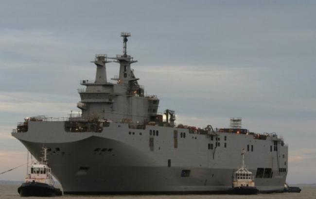 Росія втратила надію отримати вчасно від Франції "Містраль"