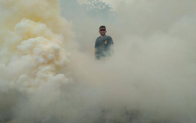 Столкновения под Радой: опубликовано видео