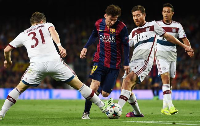 Бавария - Барселона: стенограмма онлайн-трансляции матча Лиги Чемпионов