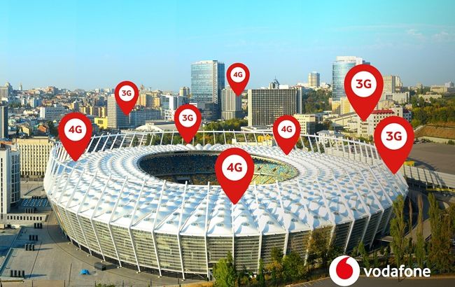 4G на Олимпийском &ndash; Vodafone запустил в работу самую крупную indoor сеть в Украине