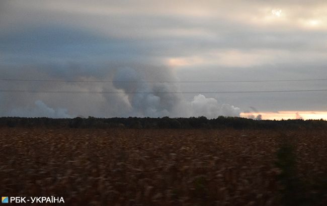 Взрывы на военных складах Черниговской области: онлайн-трансляция