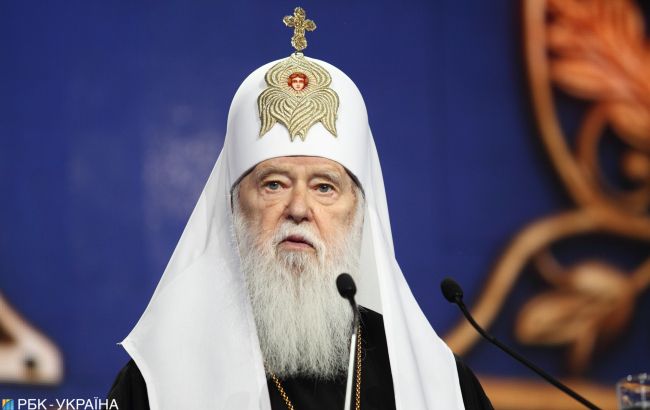 Филарет отозвал подпись под решением Объединительного собора 2018