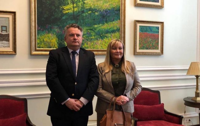 Кислица принял копии Верительных грамот от новоназначенного посла Аргентины в Украине