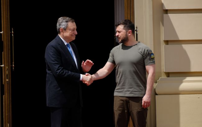 Зеленский провел разговор с премьером Италии Драги: что обсудили