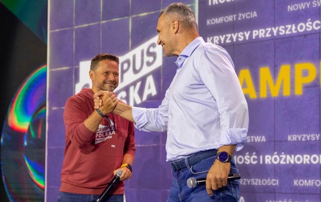 Кличко вместе с мэрами Варшавы и Ольштына обсудили помощь Украине