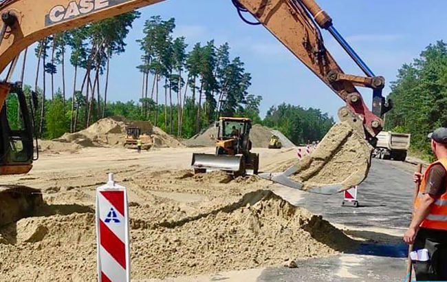 В Сумской области начался ремонт дополнительных участков трассы Полтава-Сумы