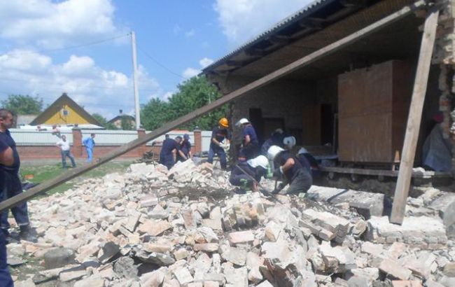 В Ровенской области в ходе строительных работ обвалилась стена, есть погибшие