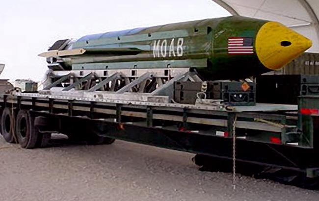 США сбросили свою мощнейшую неядерную бомбу на позиции ИГИЛ в Афганистане