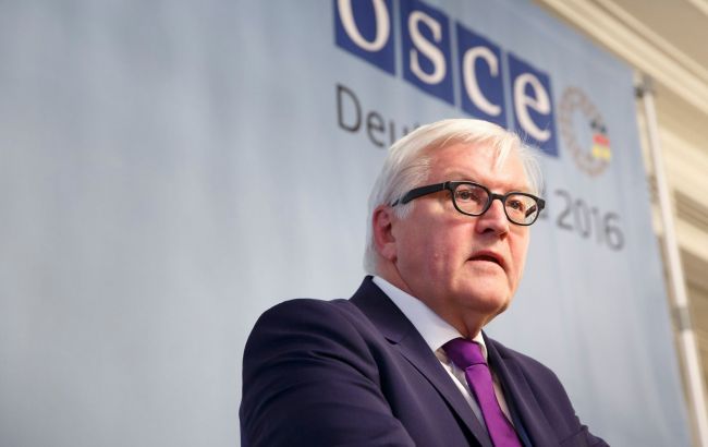 Штайнмаєр привітав пропозицію контактної групи по перемир'ю на Донбасі