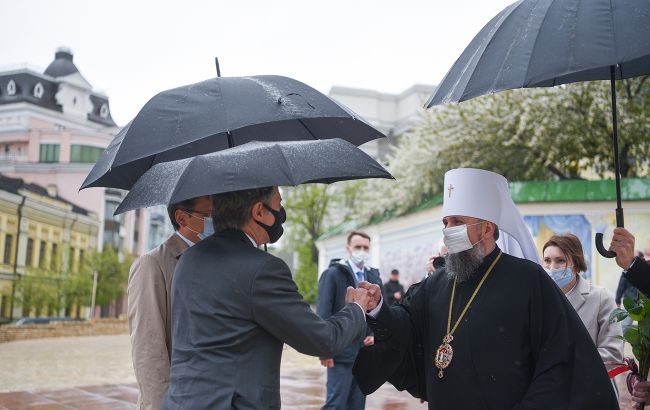 Становление ПЦУ и оккупация Крыма и Донбасса: о чем говорили Блинкен с Епифанием