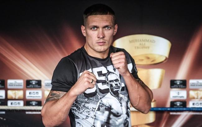 Усик обратился к болельщикам перед боем против Хука