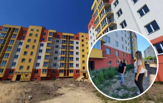 У Вінниці переселенці звели 7-поверховий будинок за свої гроші