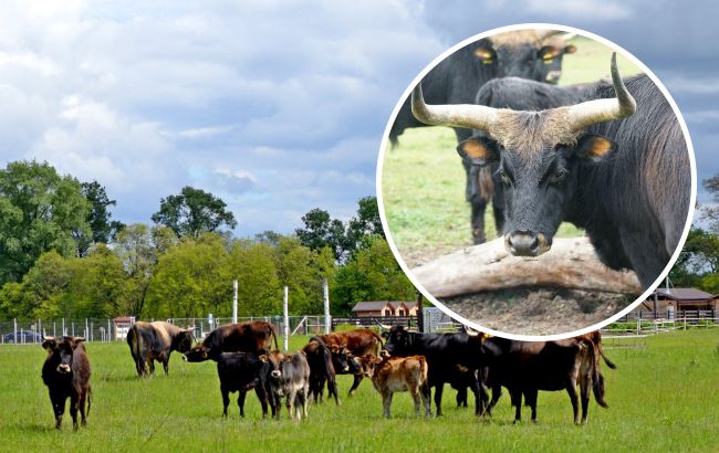 "Найбільші на Землі": у Чернігівській області розводять тварин, які вимерли багато років тому