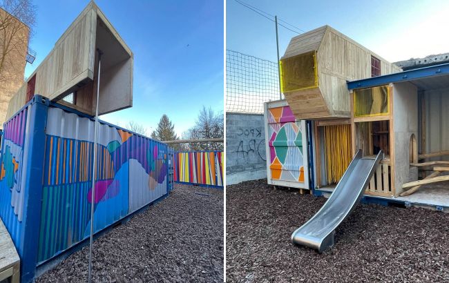 Как в Непале или Бразилии. В Украине появляются необычные детские площадки: первые фото