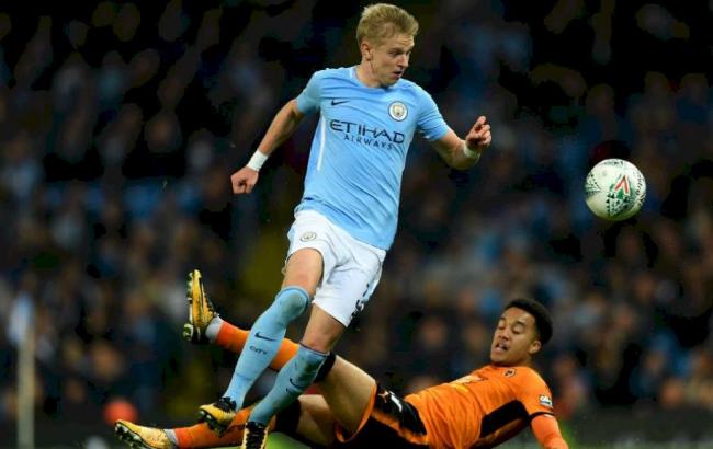 Было много ошибок в дебютном матче за "Манчестер Сити", - Зинченко